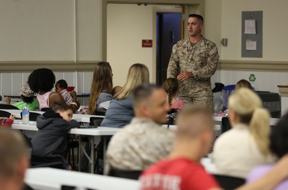 8th ESB welcomes new members, families to Camp Lejeune