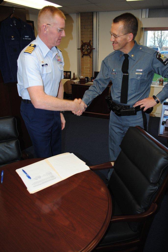Coast Guard, NYS Park Police sign cooperative agreement