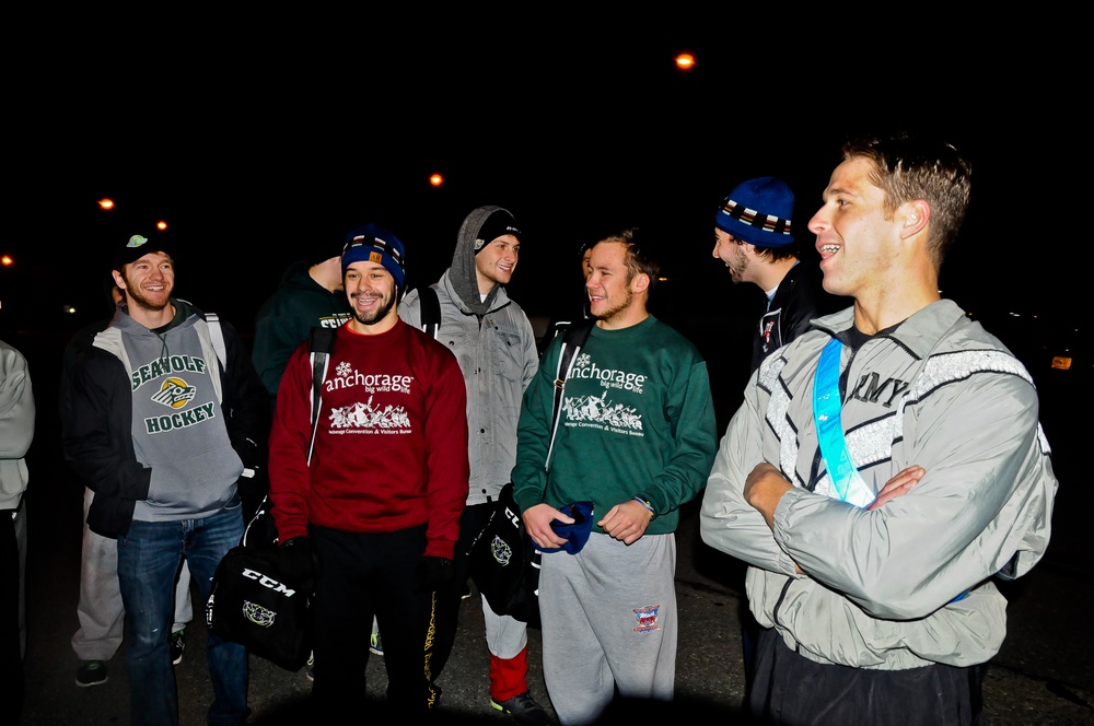 Seawolves sweat it out with Team Denali