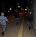 US Navy sailors hit the streets