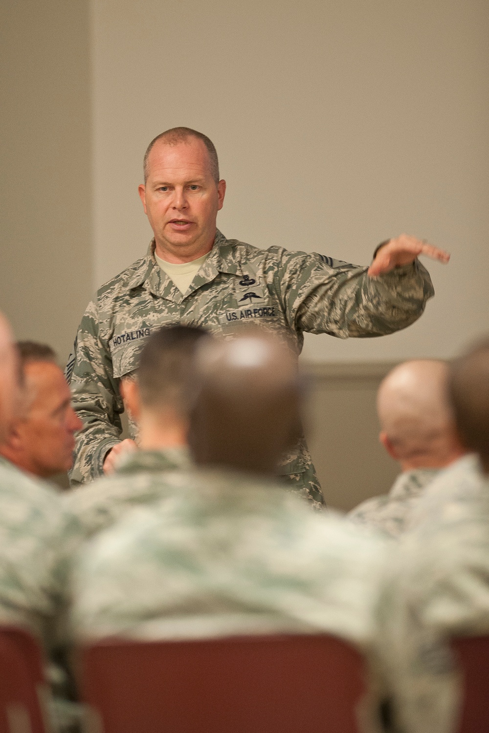 ANG command chief visits the DC Guard