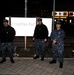 US Navy sailors hit the streets