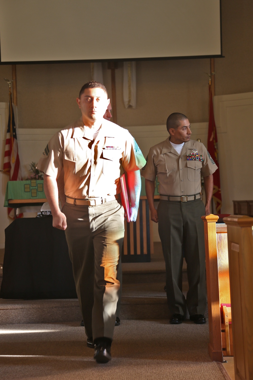 CLR-1 capstone ceremony honors Marines at the end of their careers