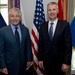 Latvian minister of defense meeting