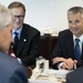 Latvian minister of defense meeting