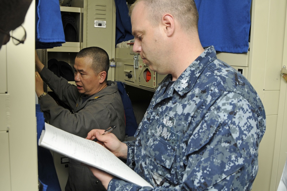 USS Blue Ridge operations