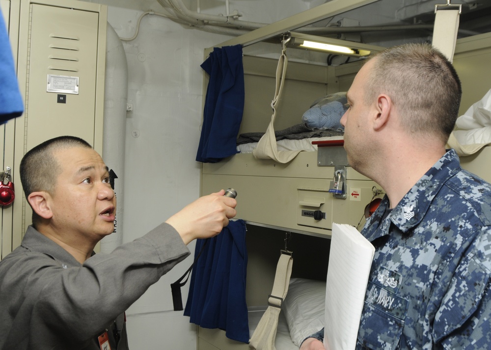 USS Blue Ridge operations