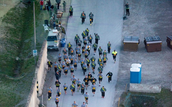 MNBG-E hosts Army 10-miler shadow run in Kosovo