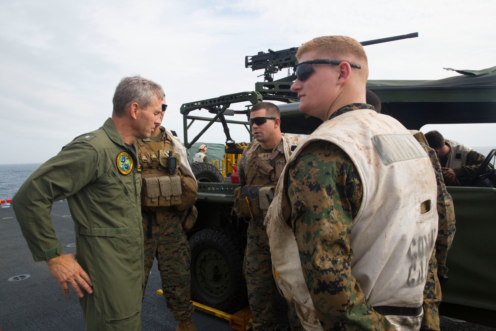 22nd MEU, Bataan ARG train for straits transit