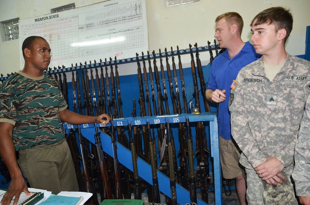 Florida's EOD experts bring ordnance know-how to Guyana