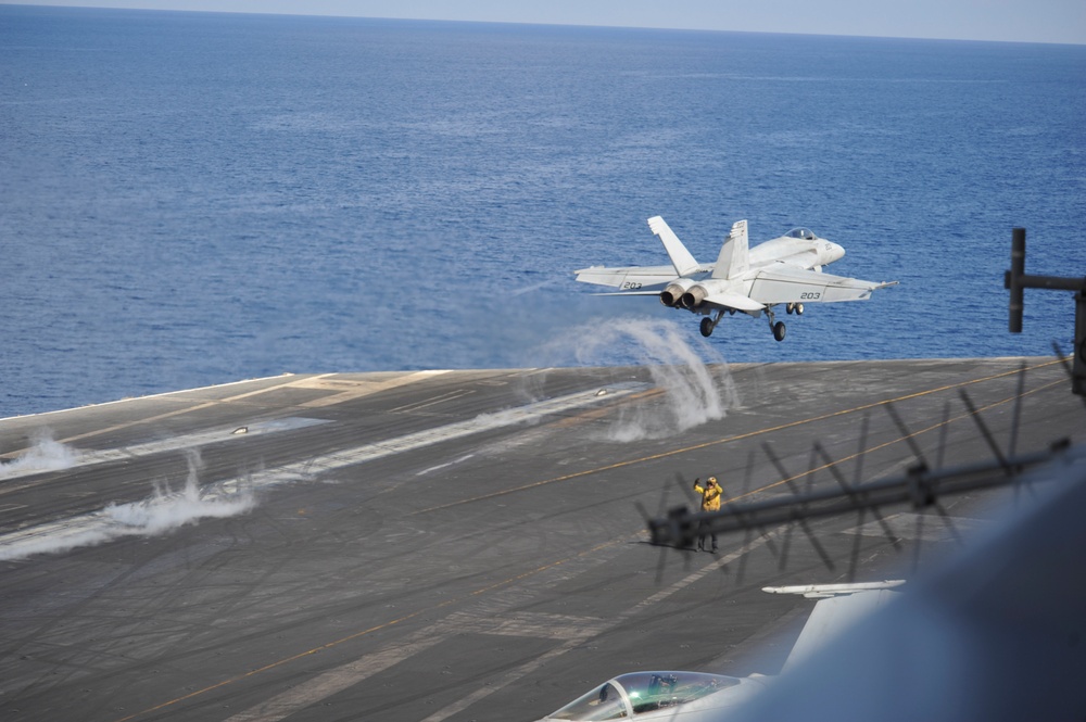 USS Nimitz flight operations