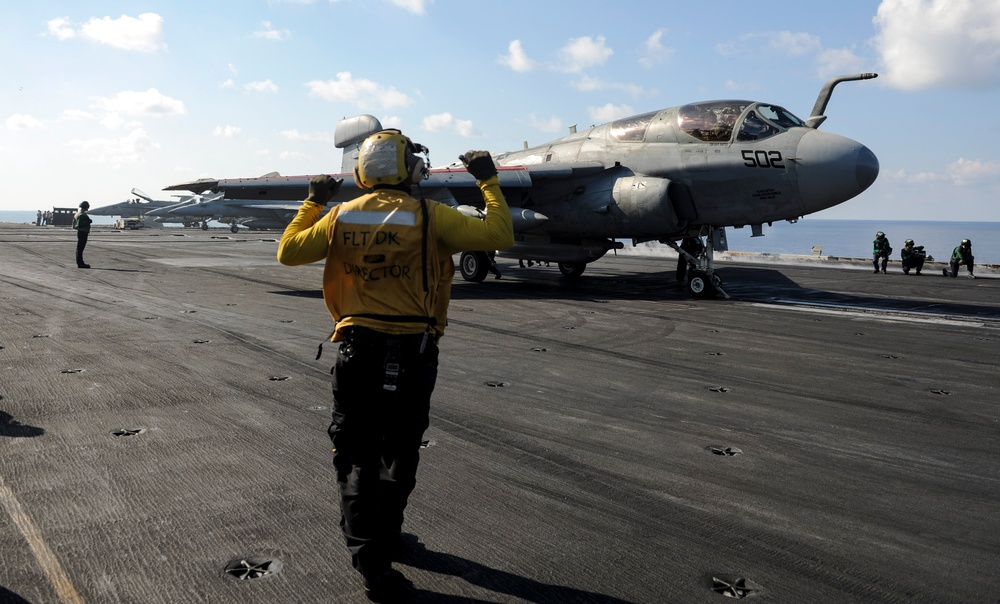 USS Nimitz flight operations