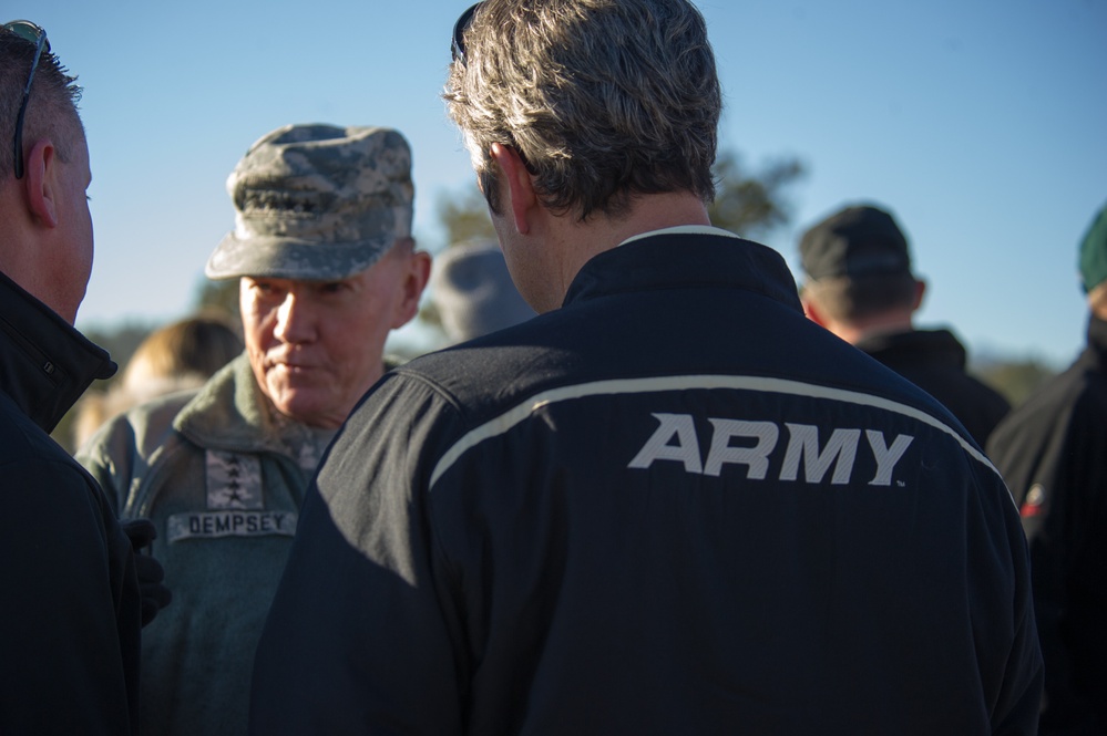 CJCS attends Air Force vs Army