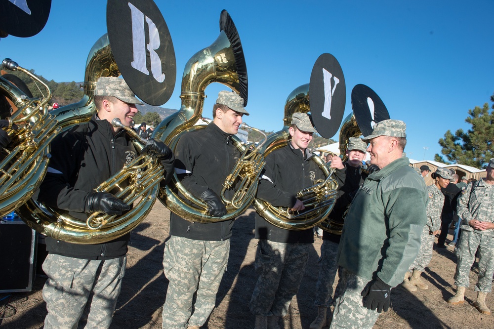 CJCS attends Air Force vs Army