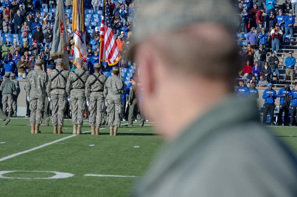 CJCS attends Air Force vs Army