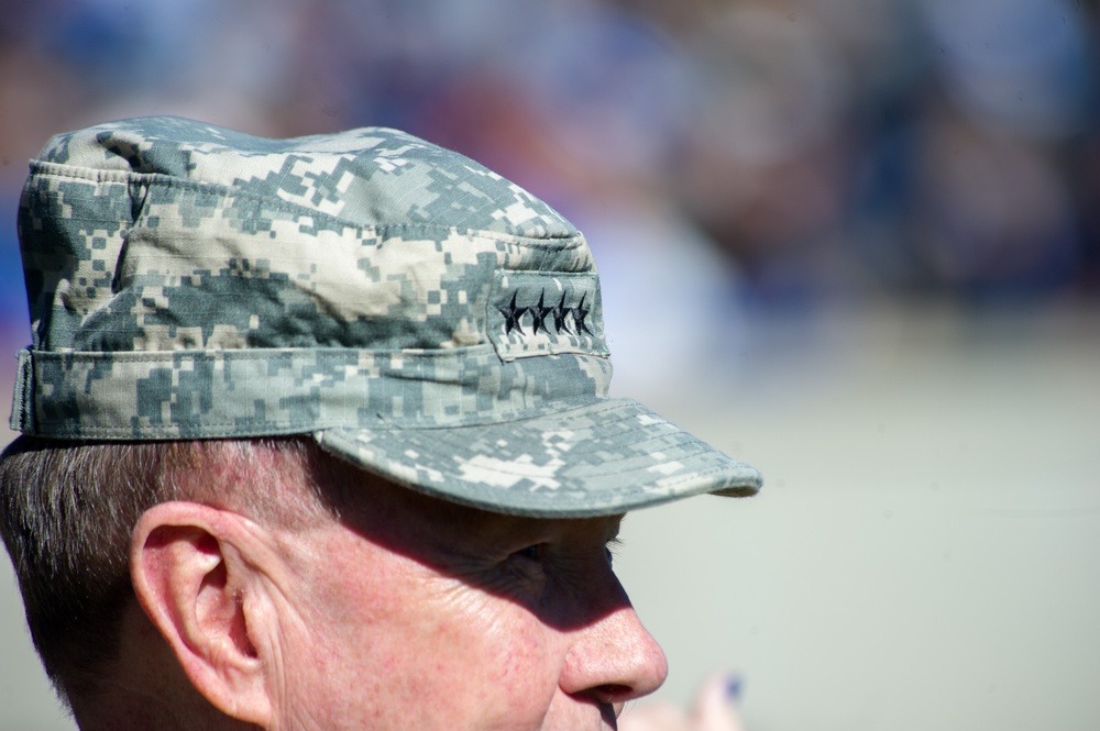 CJCS attends Air Force vs Army