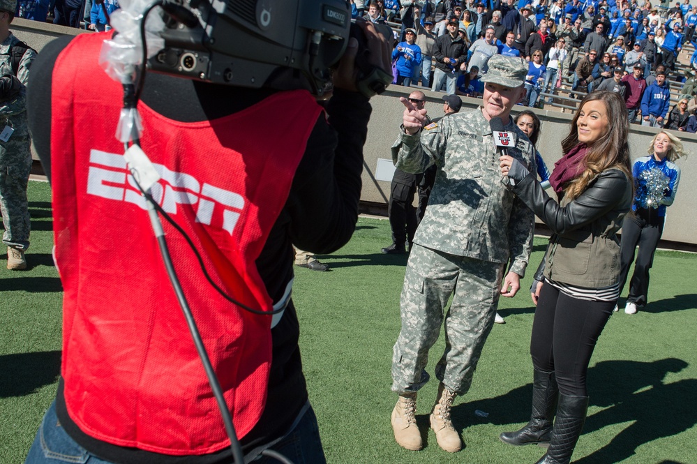 CJCS attends Air Force vs Army