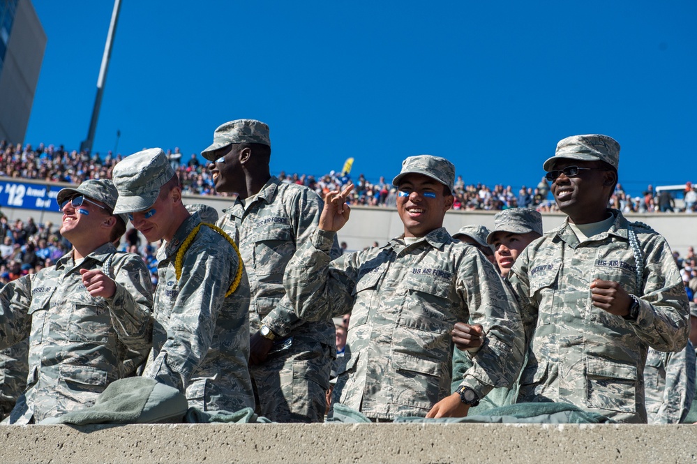 CJCS attends Air Force vs Army