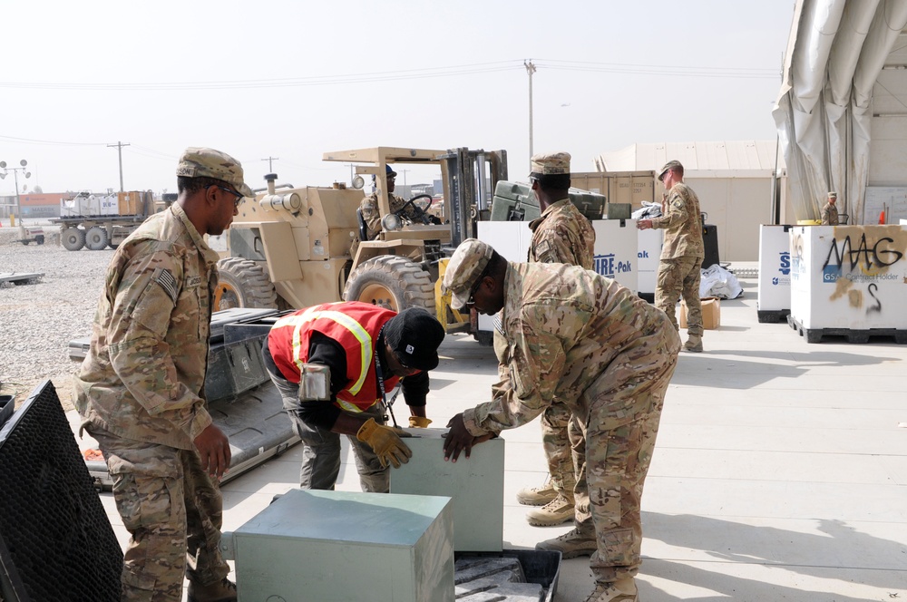 82nd SB-CMRE performs retrosort in Afghanistan