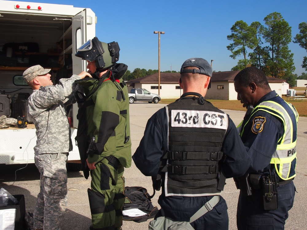 SC National Guard, Fort Jackson unified response exercise