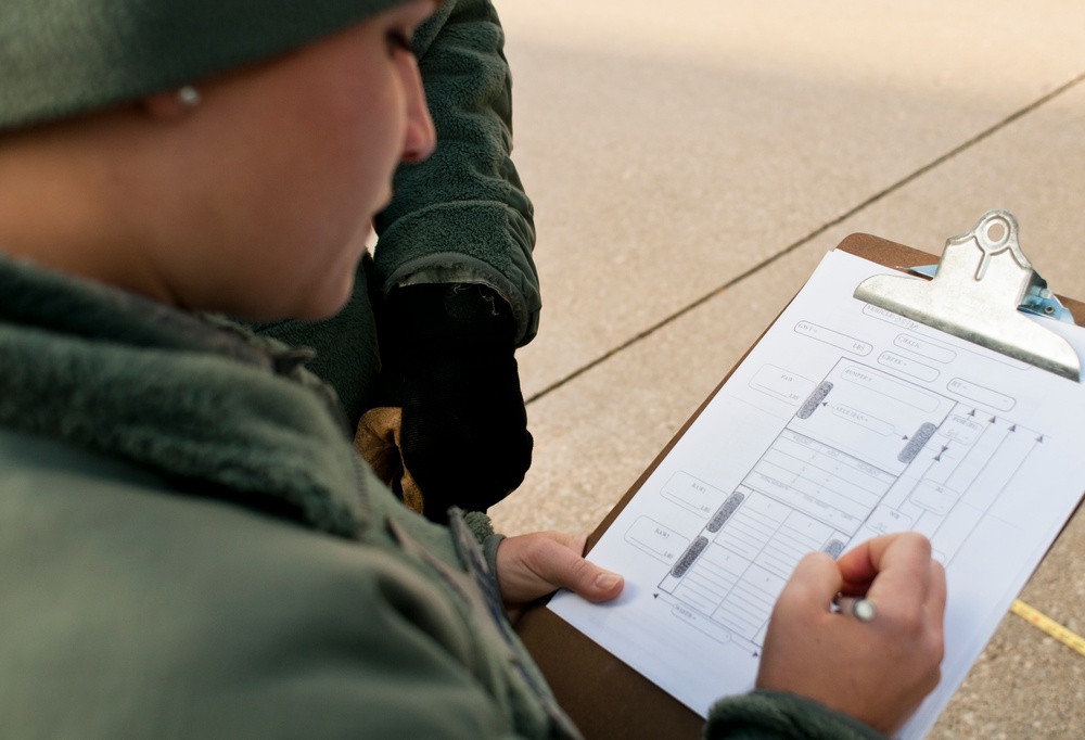 5th Civil Support Team joint inspection with 182nd Airlift Wing