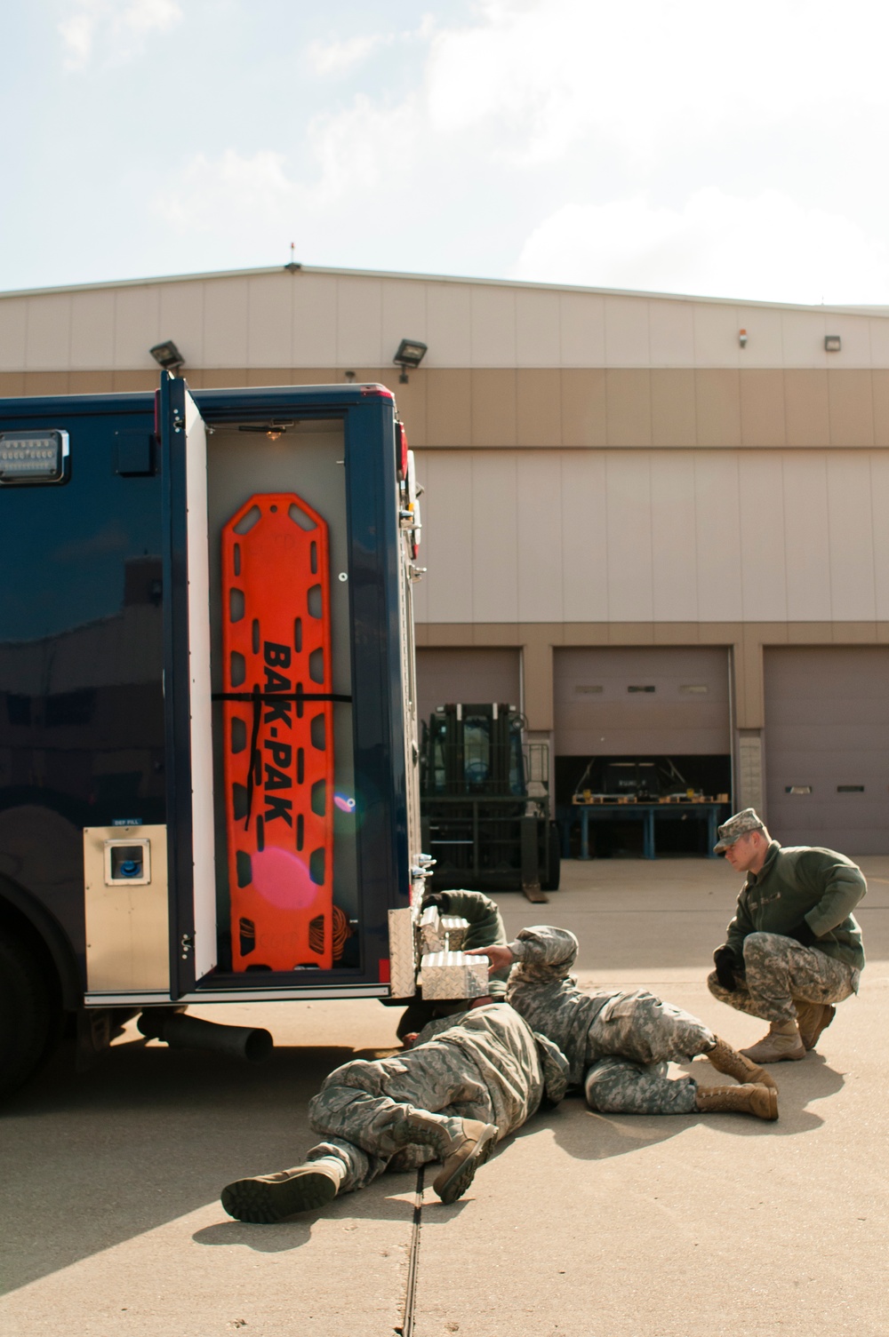 5th Civil Support Team joint inspection with 182nd Airlift Wing