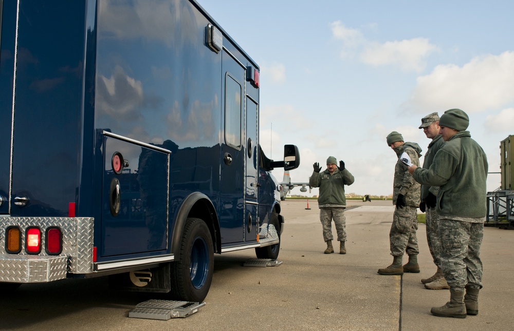 5th Civil Support Team joint inspection with 182nd Airlift Wing