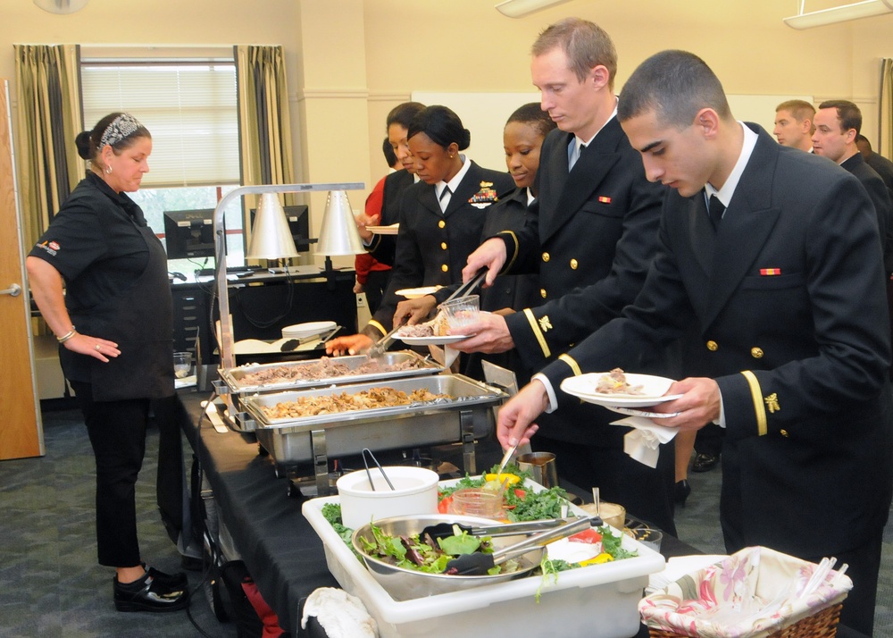 Navy Supply Corps School hosts food training show