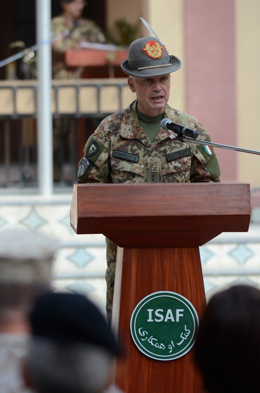 ISAF HQ honors Italian Armed Forces Day