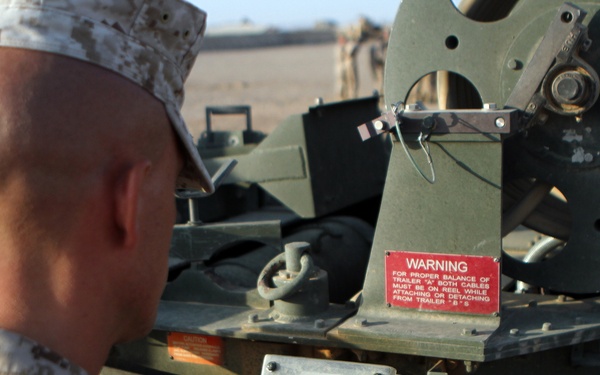 U.S. Marines pass on control of air space to U.S. Air Force