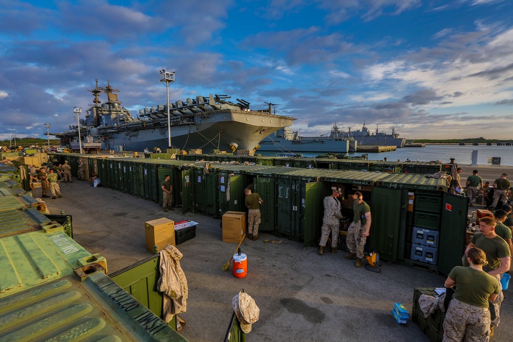 26th MEU Wash Down at Naval Station Rota, Spain