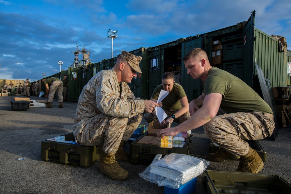 26th MEU Wash Down at Naval Station Rota, Spain