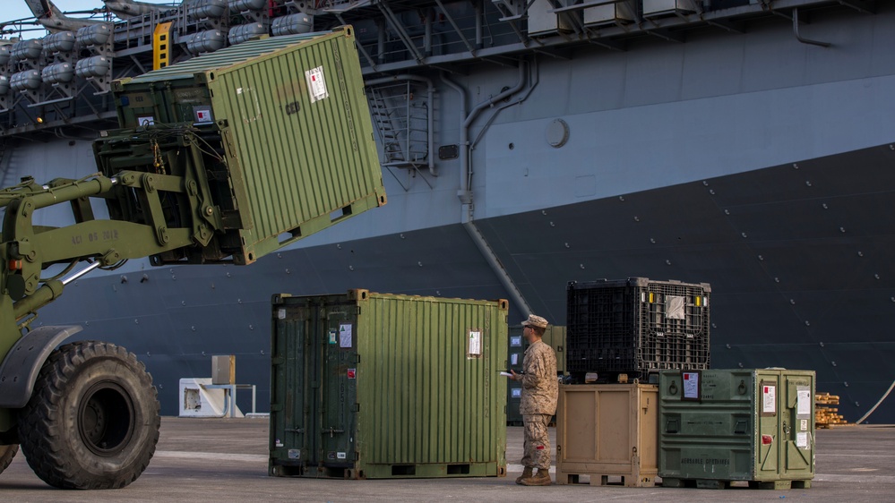 26th MEU Wash Down at Naval Station Rota, Spain