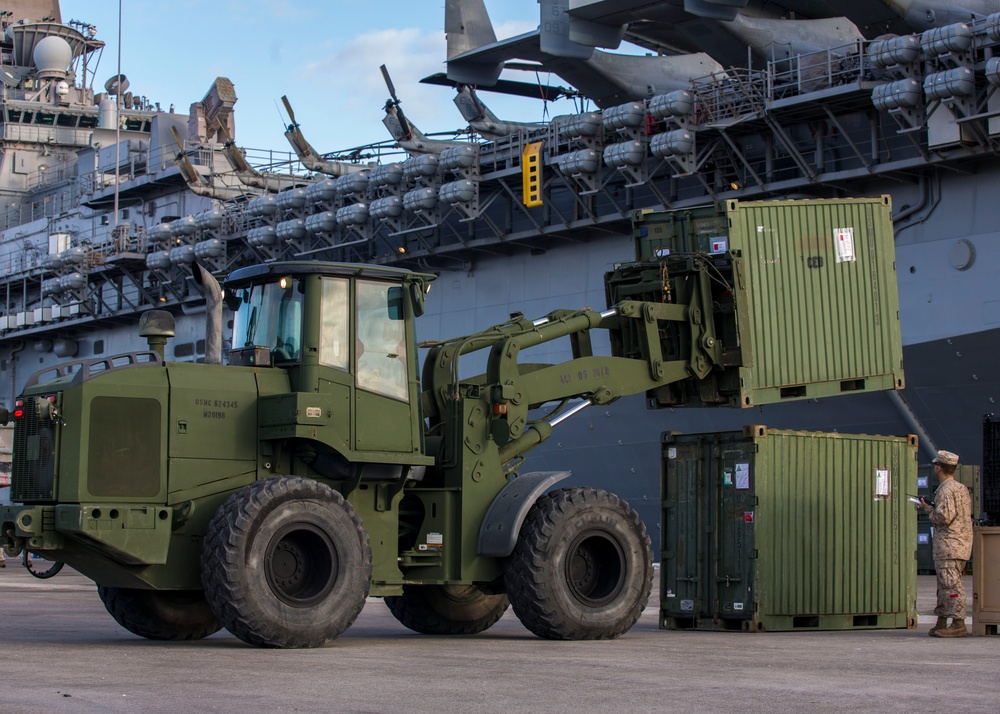 26th MEU Wash Down at Naval Station Rota, Spain