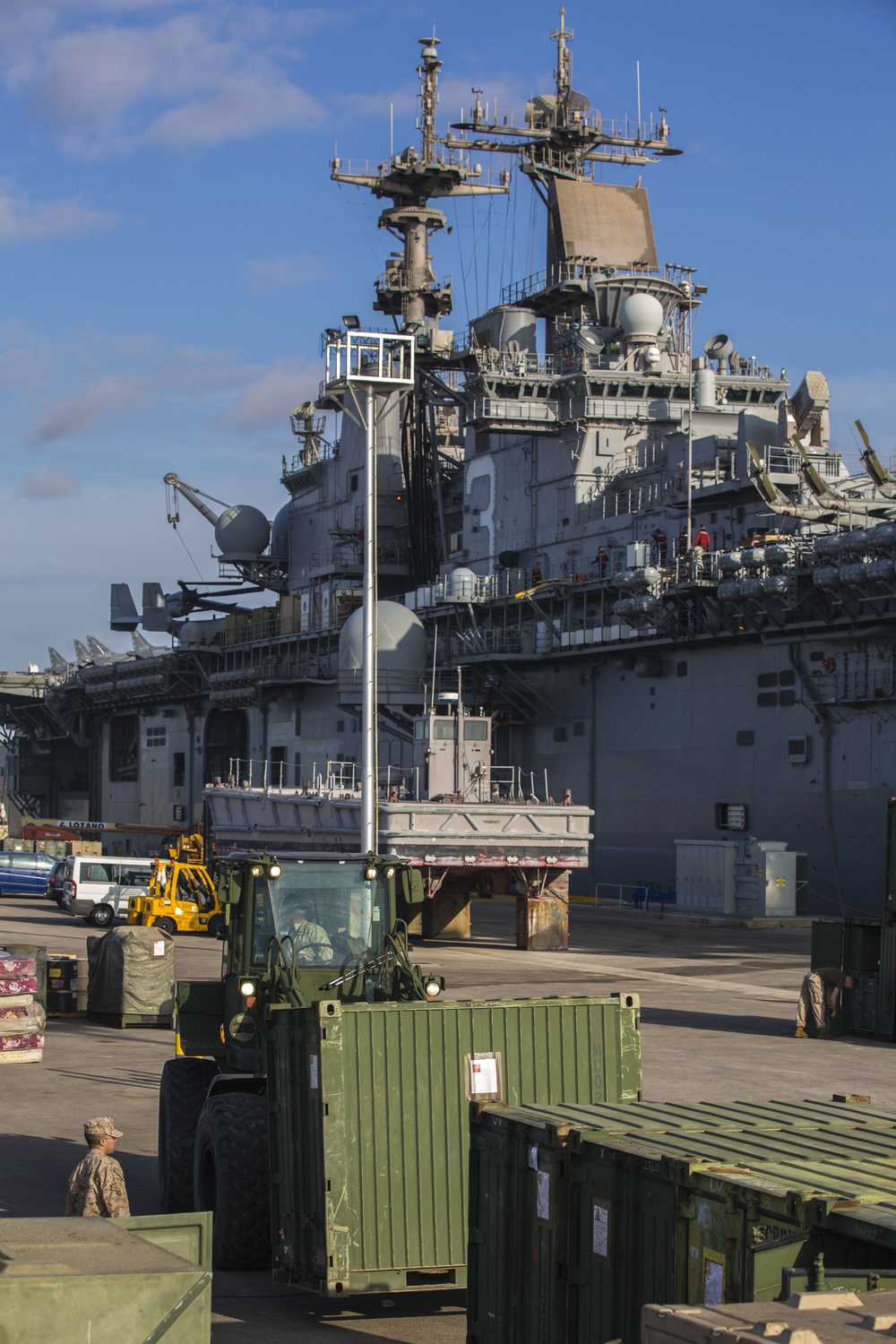 26th MEU Wash Down at Naval Station Rota, Spain