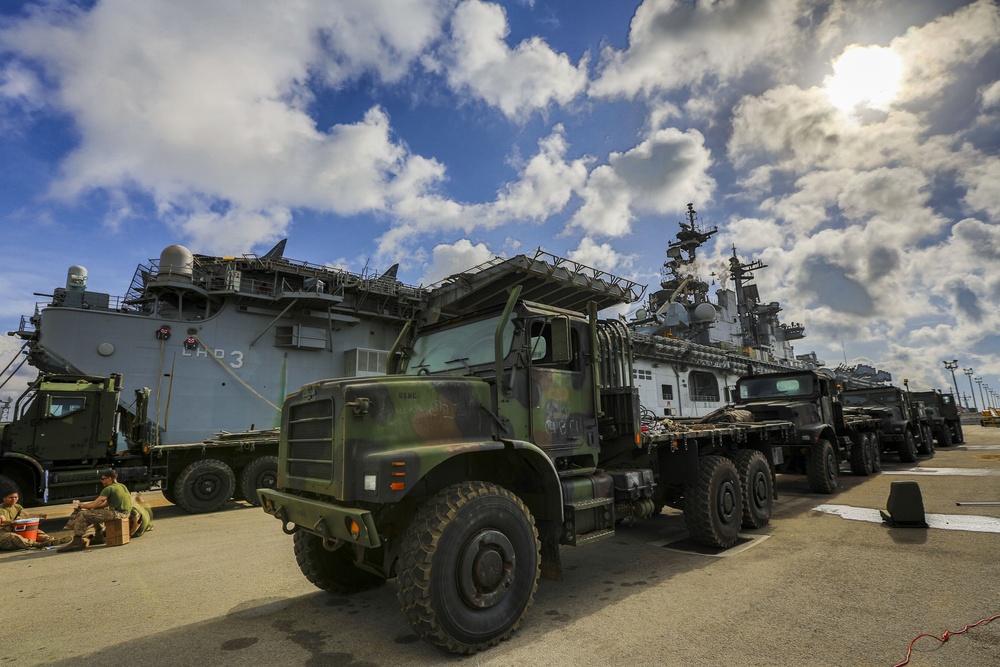 26th MEU Wash Down at Naval Station Rota, Spain