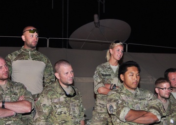 Guam, Denmark Soldiers exchange cultures, Afghanistan training