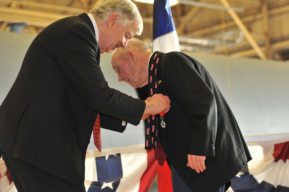 Local retired major received French Legion of Honor Medal, named a hero