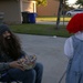 House to house, street to street: costumed tots ask for treats