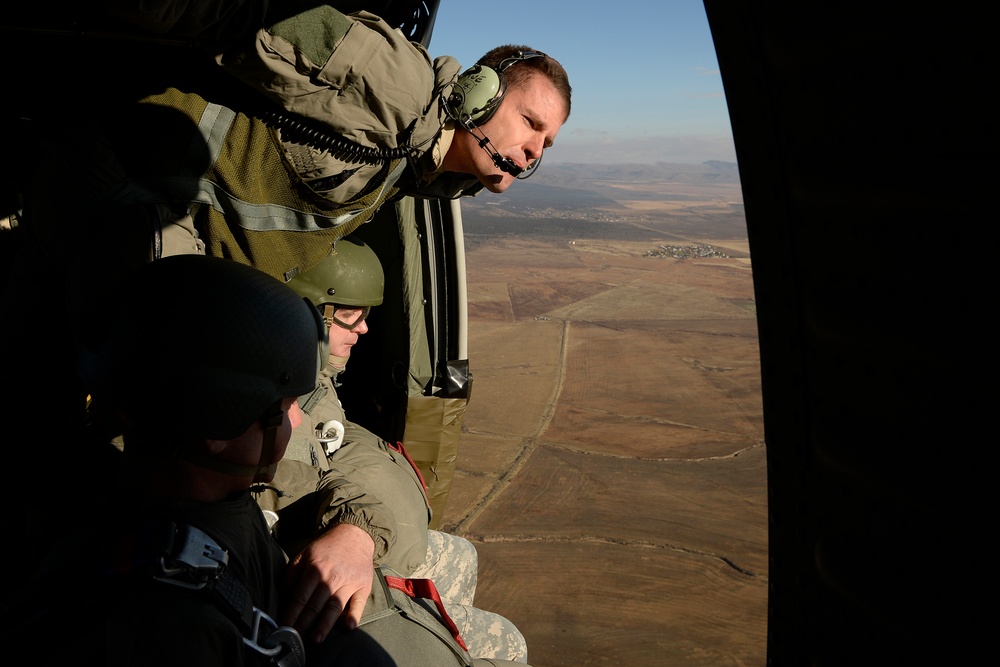Army National Guard and 19th Special Forces static line jumps
