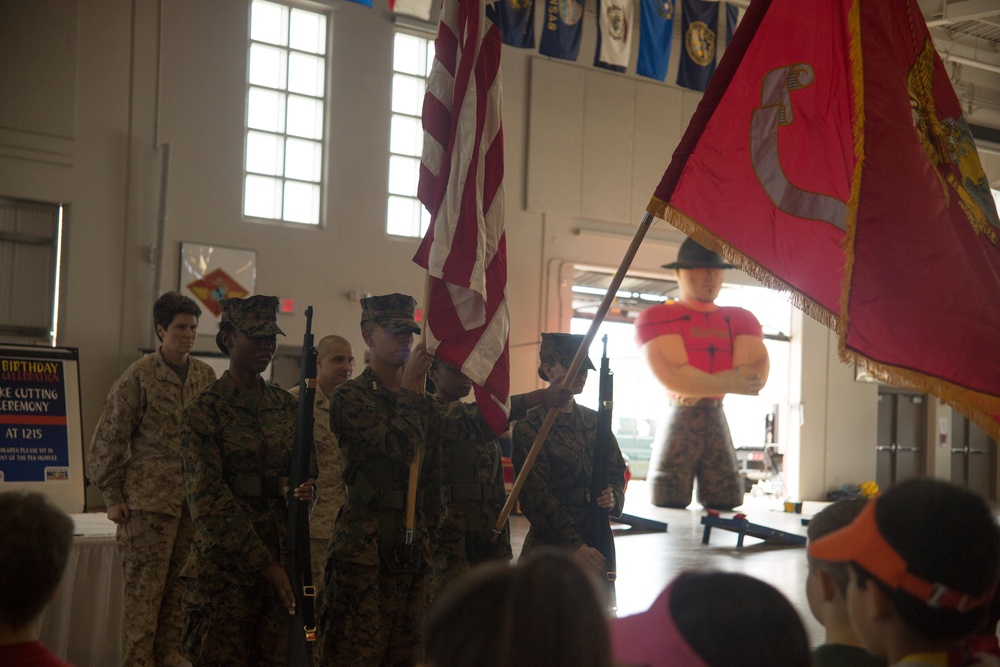Parris Island hosts children’s Marine Corps birthday ball celebration