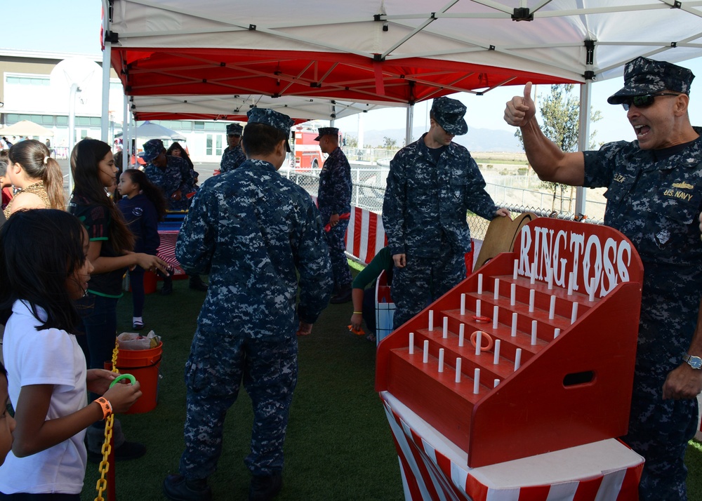 Fall festival at Vista Del Mar Elementary School