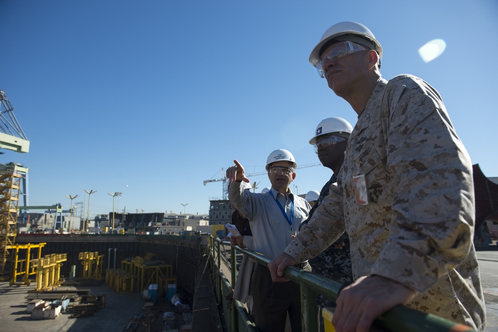 NASSCO shipyard tour