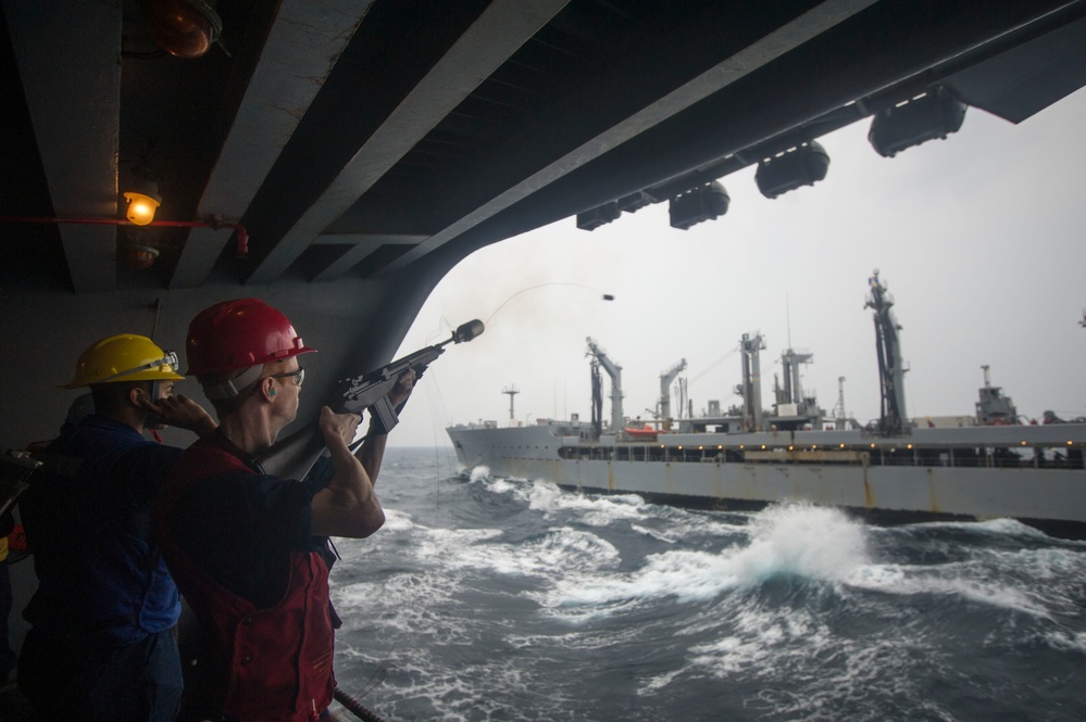 Fueling at sea