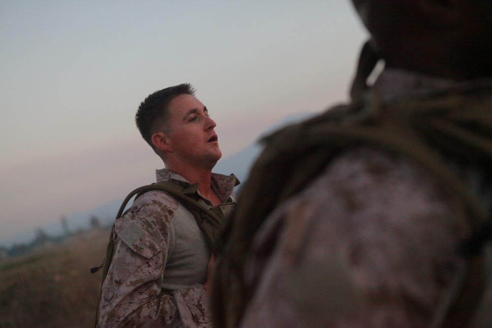 Special-Purpose Marine Air-Ground Task Force Africa 13 Marines conduct 5-mile flak run