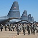 Airman and civilian employees, perform a Foreign Object Debris (FOD) Walk