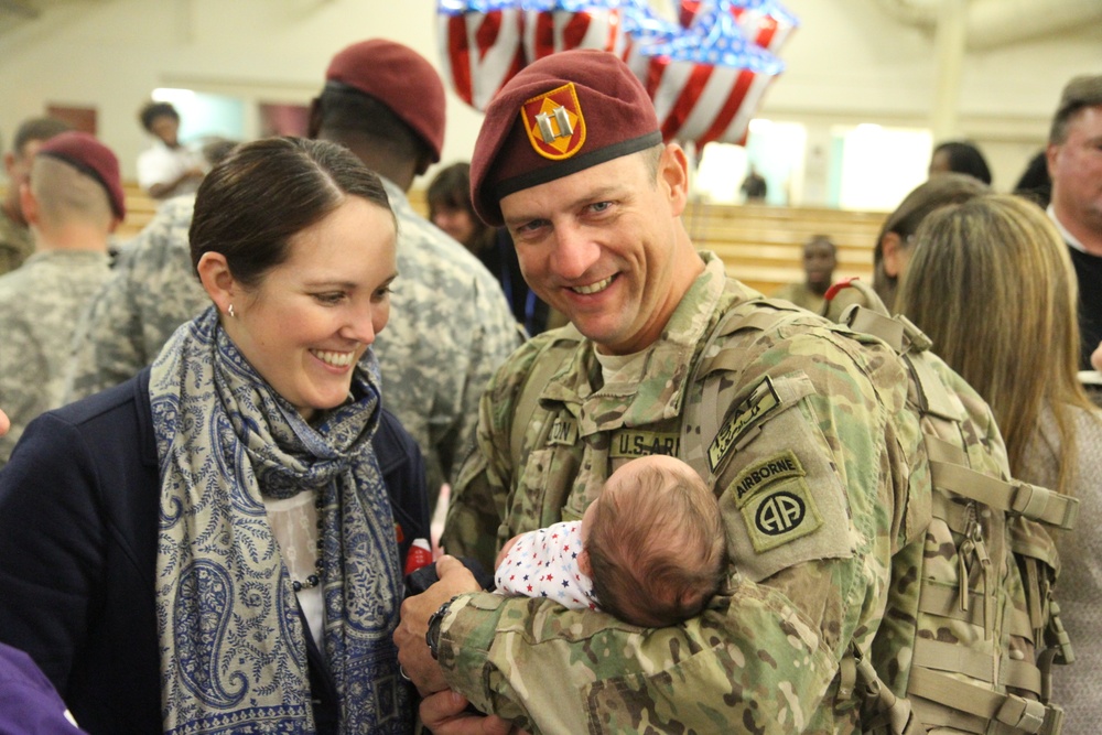B Battery 3-27 FAR (HIMARS) redeployment ceremony