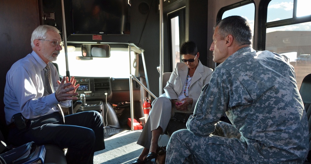 US Southern Command military deputy commander visits 12 AF (AFSOUTH)