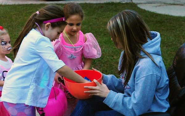 Team Seymour oozes Halloween spirit