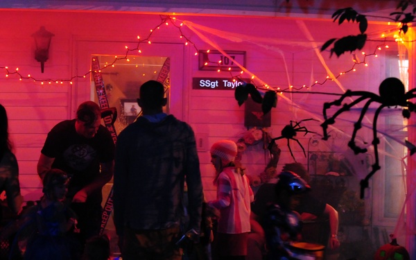 Team Seymour oozes Halloween spirit